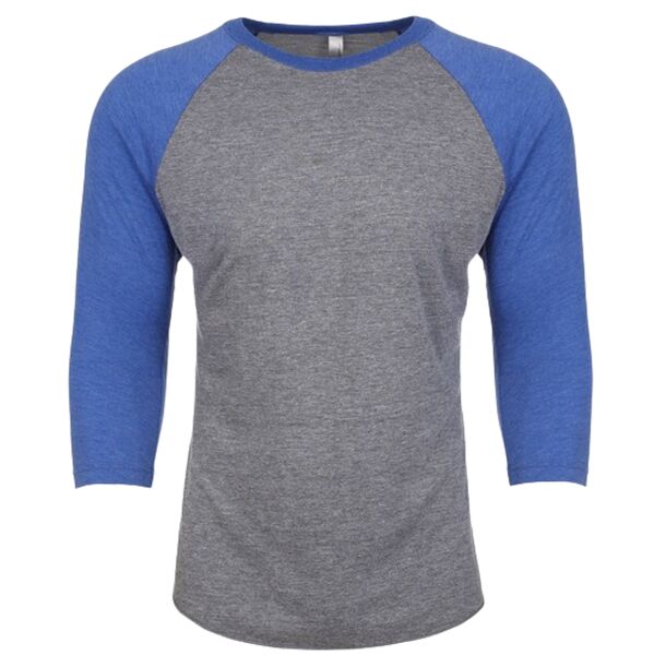 Next Level Apparel Unisex Triblend 3/4-Sleeve Raglan Thumbnail