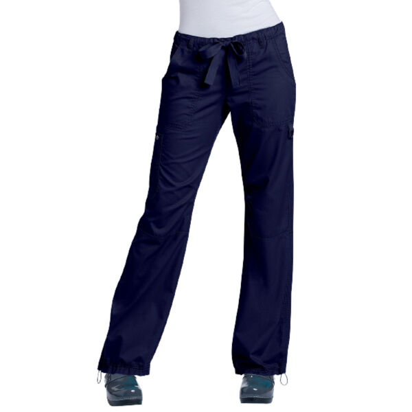 Tie Front Cotton Scrub Pant Thumbnail