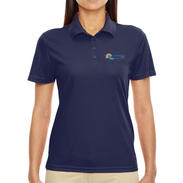 Embroidered Ladies Moisture Wicking Polo Thumbnail