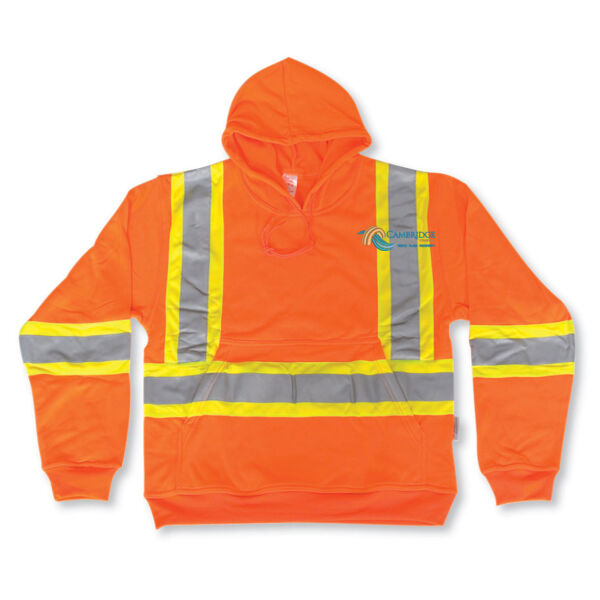 Embroidered Safety Pullover Hoodie  Thumbnail